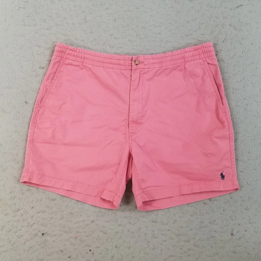 Polo Ralph Lauren Shorts Mens XL Pink Classic Fit 6